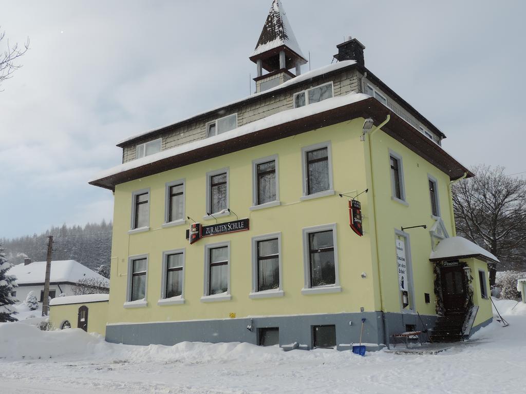 Pension Zur Alten Schule Bärenstein Εξωτερικό φωτογραφία